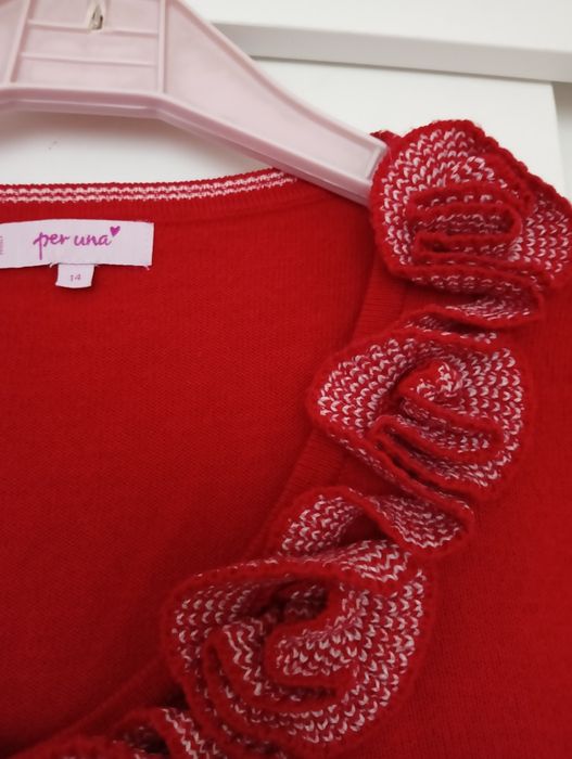 Marks Spencer - sweterek damski z3/4 rękawem rozm 14