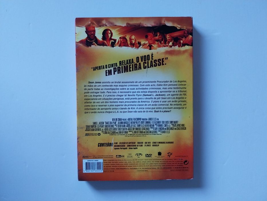 Serpentes a Bordo Snakes on a Plane, David R. Elis, Samuel L. Jackson