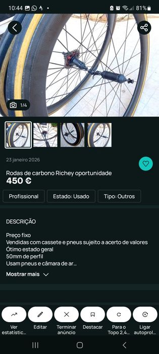 Acessórios para bicicletas oportunidades