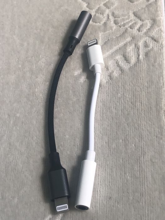 Adapter słuchawek do iPhona. Lightnig do jack 3.5mm