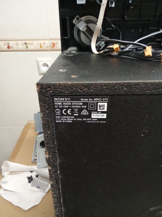 Sony MHC-V11 para peças