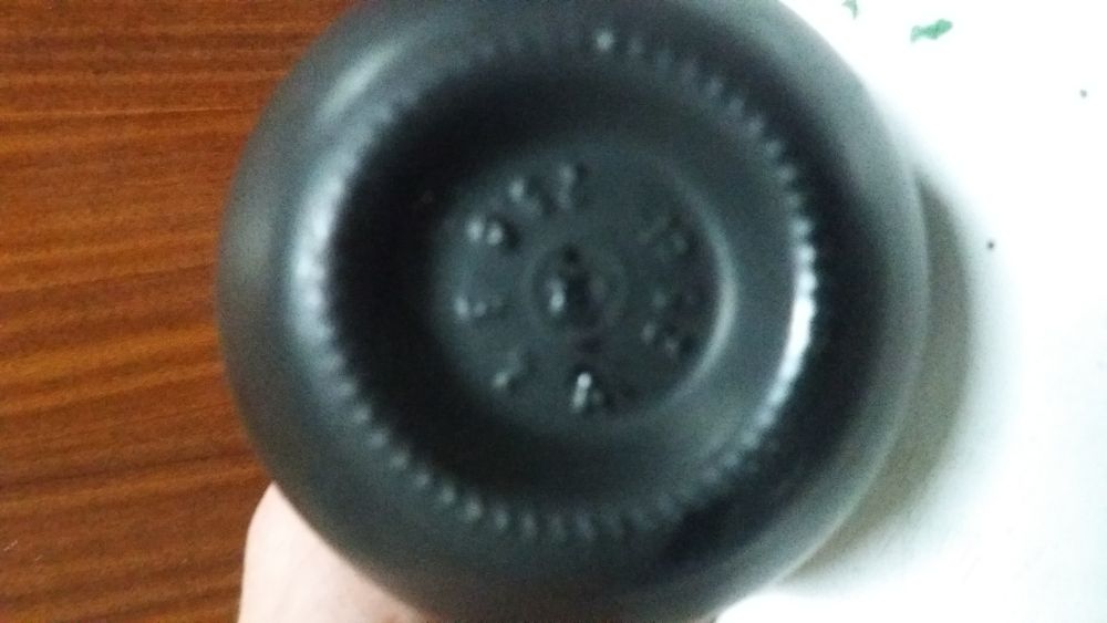 Garrafa coleção de vidro vintage rara.