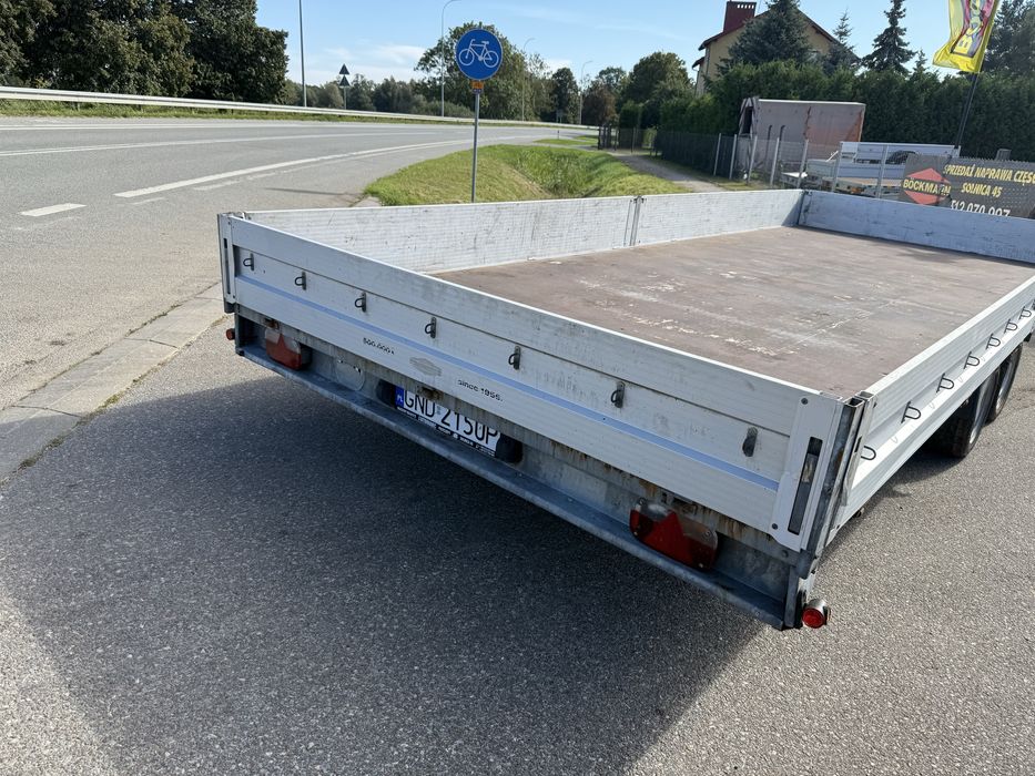 Boeckmann 6.20x2,40m dluga przyczepa skrzyniowa