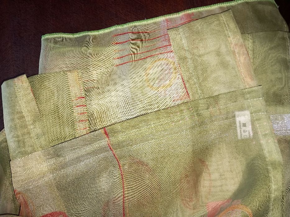 Тюль прозора принт