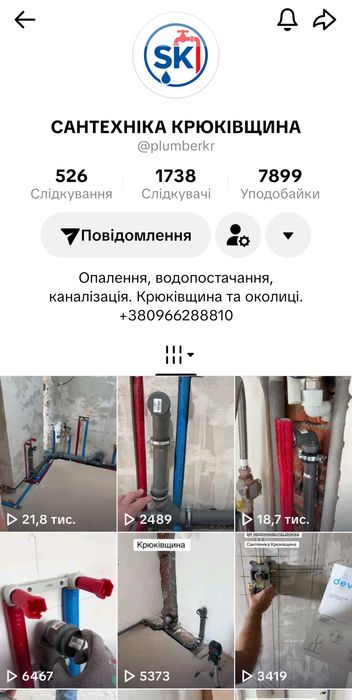 Сантехнічні роботи. Сантехнік