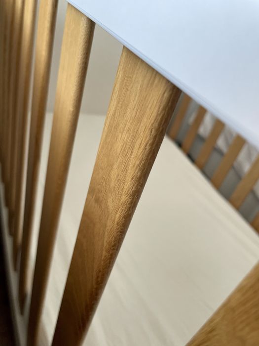 Łóżeczko niemowlęce KUBI i materac