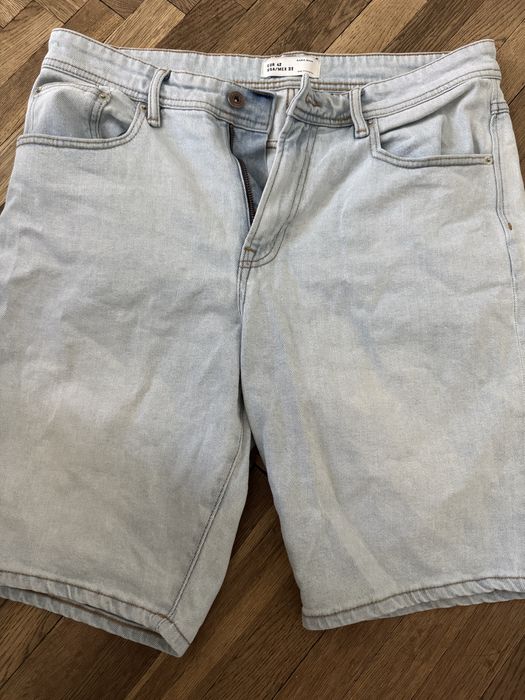 Męskie spodenki jeansowe ZARA MAN | Rozmiar 42 (USA/MEX 32) | Jasny jeans