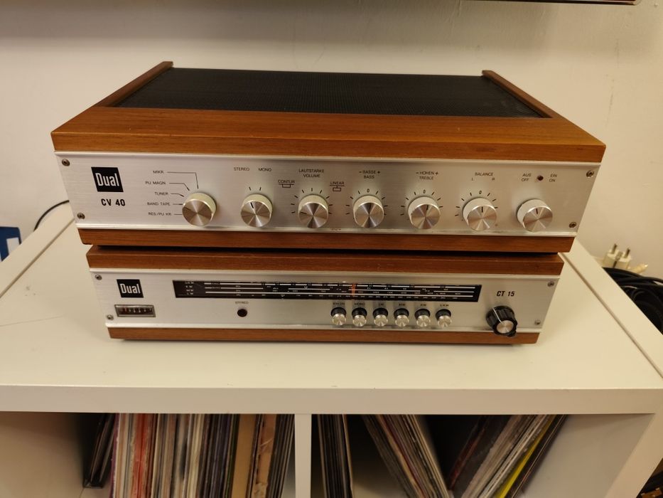 Amplituner Tuner Wzmacniacz Vintage Dual