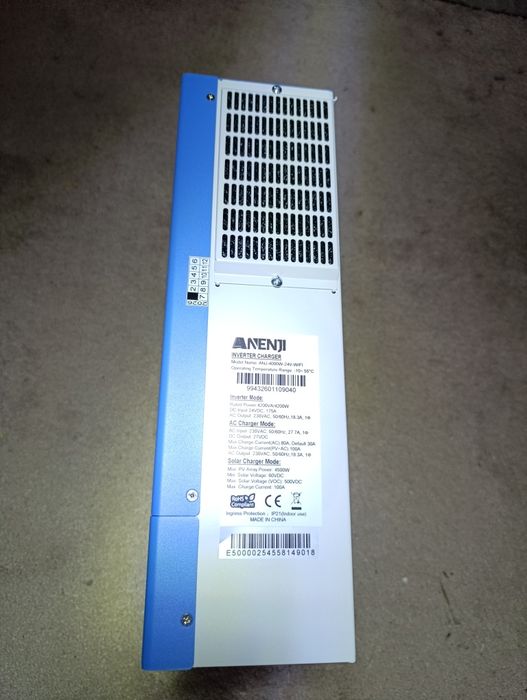ANENJI-4.2kW-24V-WiFi Гібридний інвертор 24В