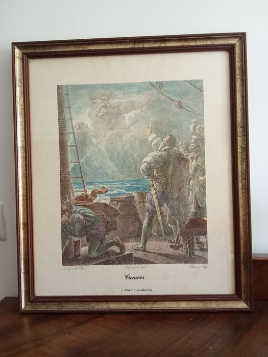 Quadro com gravura antigas.!