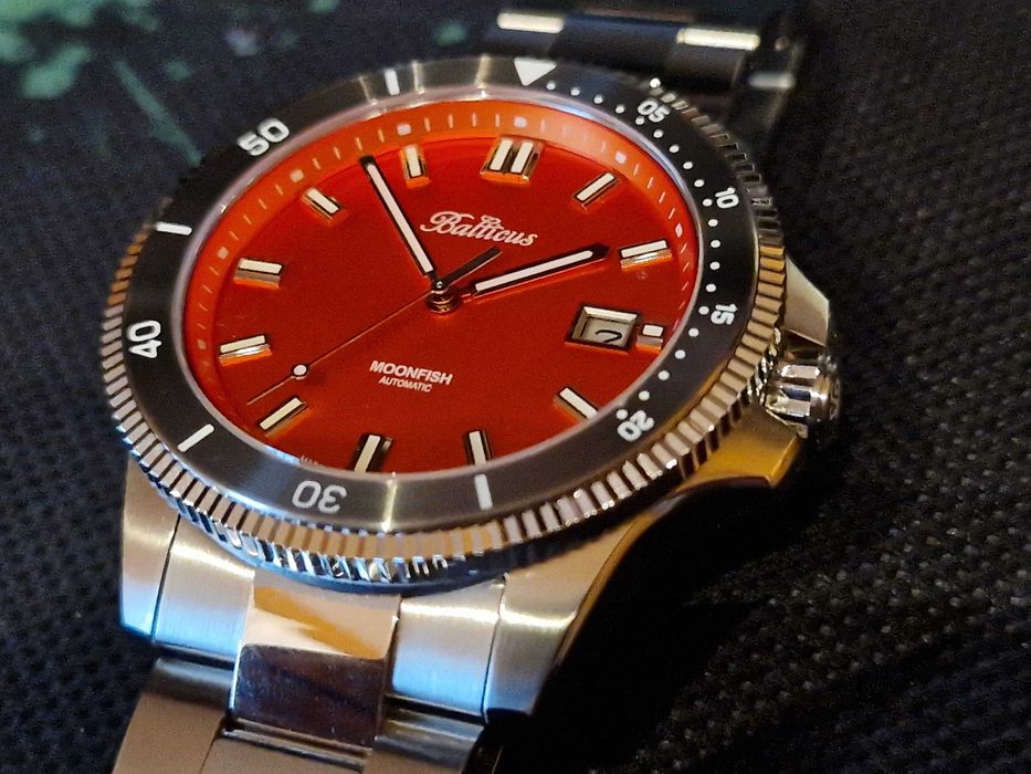 Nowy zegarek Balticus Moonfish Orange Limited Edition BLT-BTMFOR