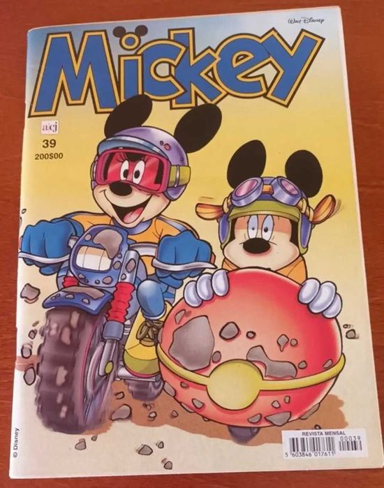 Banda desenhada Mickey 1995