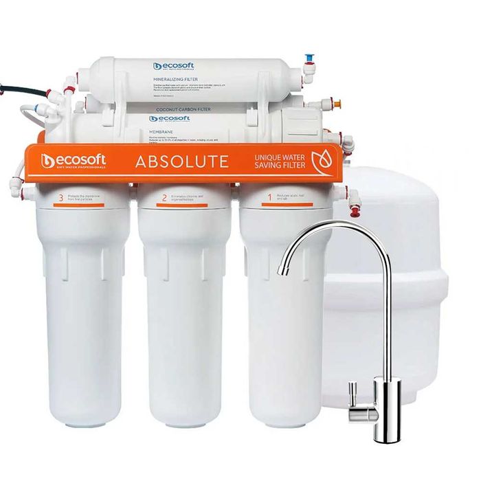 Зворотній осмос Ecosoft Absolute 6-75M (MO675MECO)
з мінералізатором
