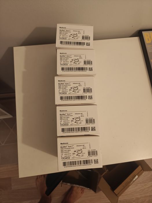 Wkłucia Medtronic sure-t 6/80