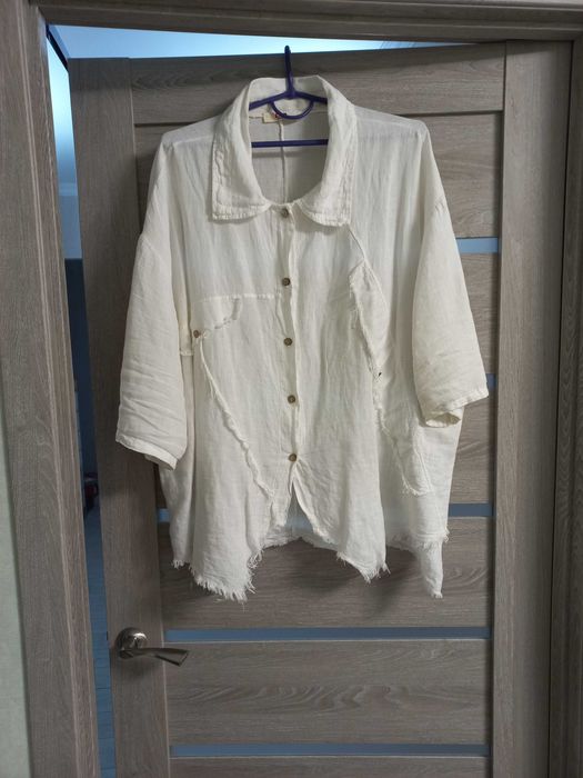 Рубашка женская лён