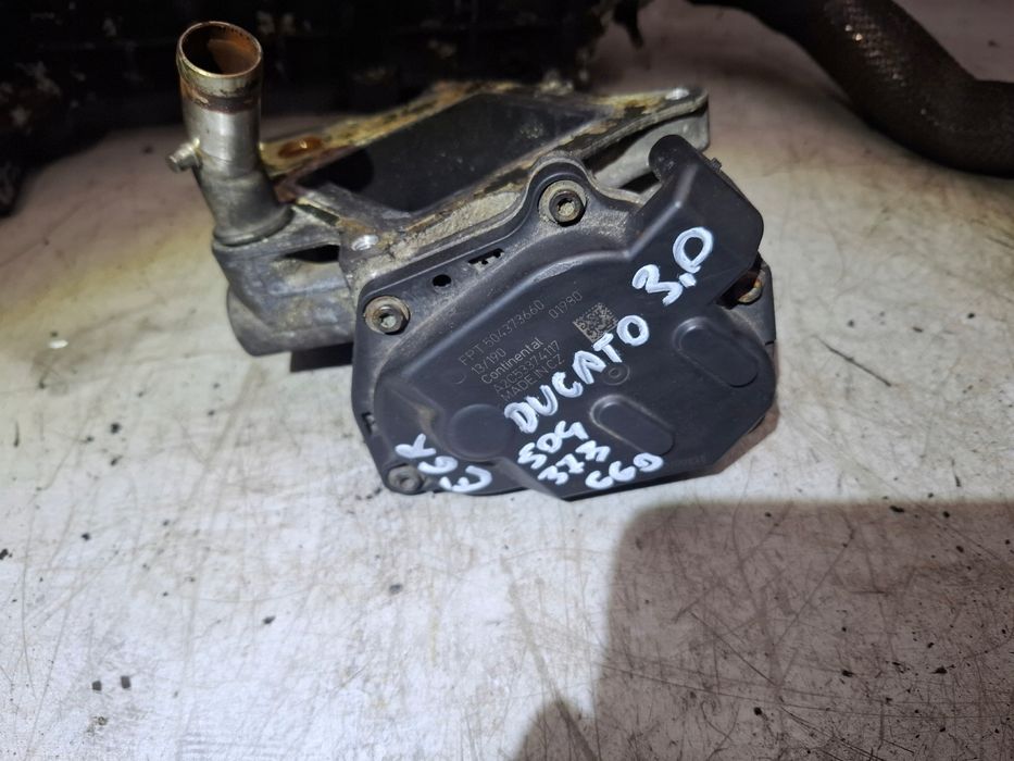 Клапан EGR EГР Fiat Ducato Peugeot Boxer Citroen Jumper патрубок ЕГР