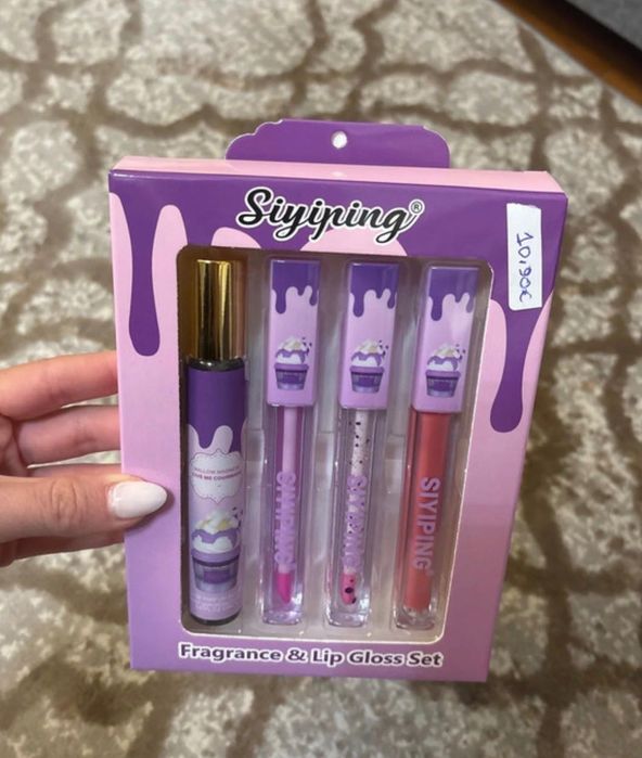 Kit perfume + gloss