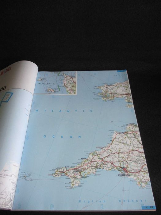 Livro Grande Atlas das Estradas da Europa