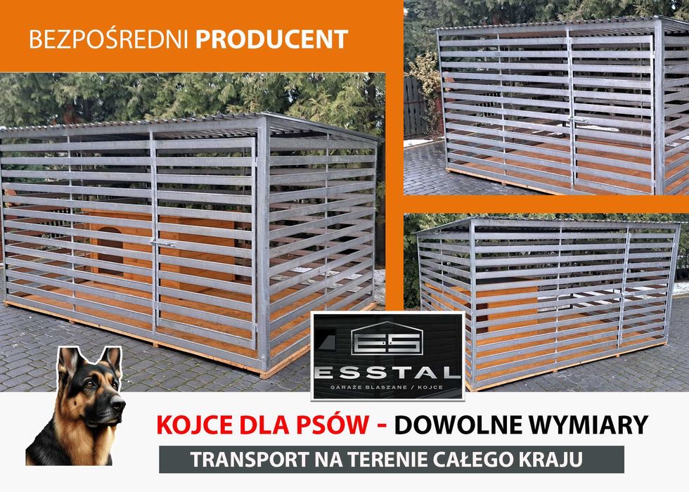 Kojec dla Psa 3x2 , Kojce dla psów | Pies | Klatka | OCYNK | - ESSTAL*