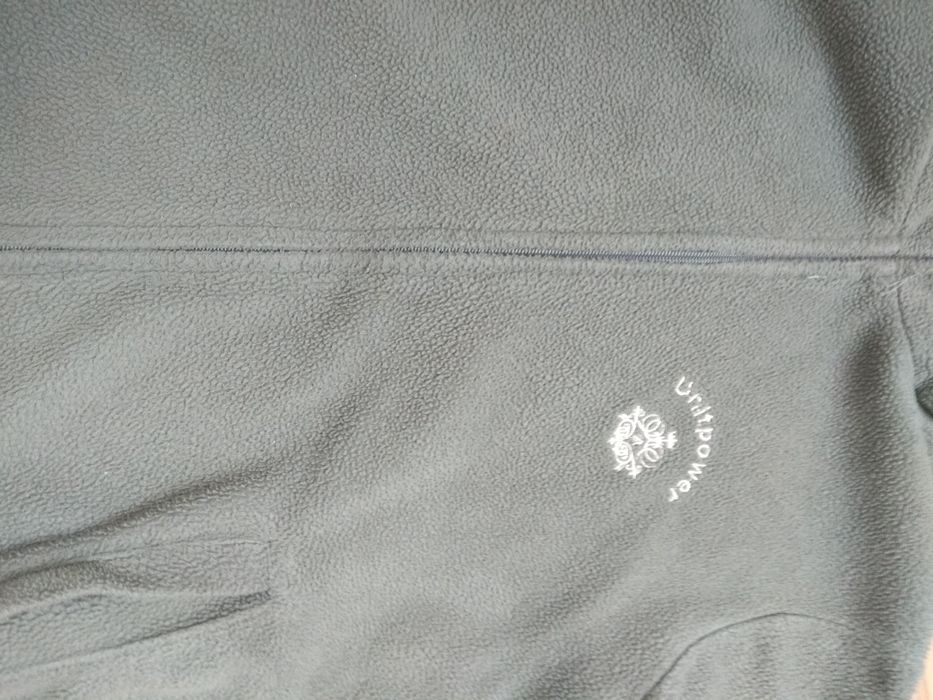 Bluza khaki na suwak