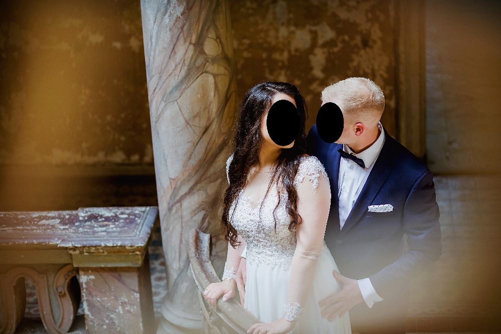 Suknia Ślubna Ecru