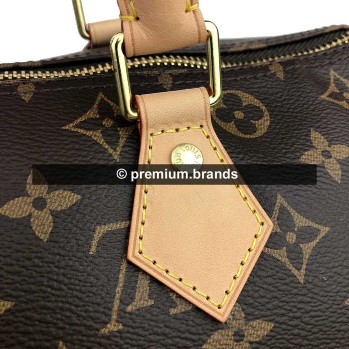 Torebka Louis Vuitton Speedy 30 canvas monogram/skóra naturalna