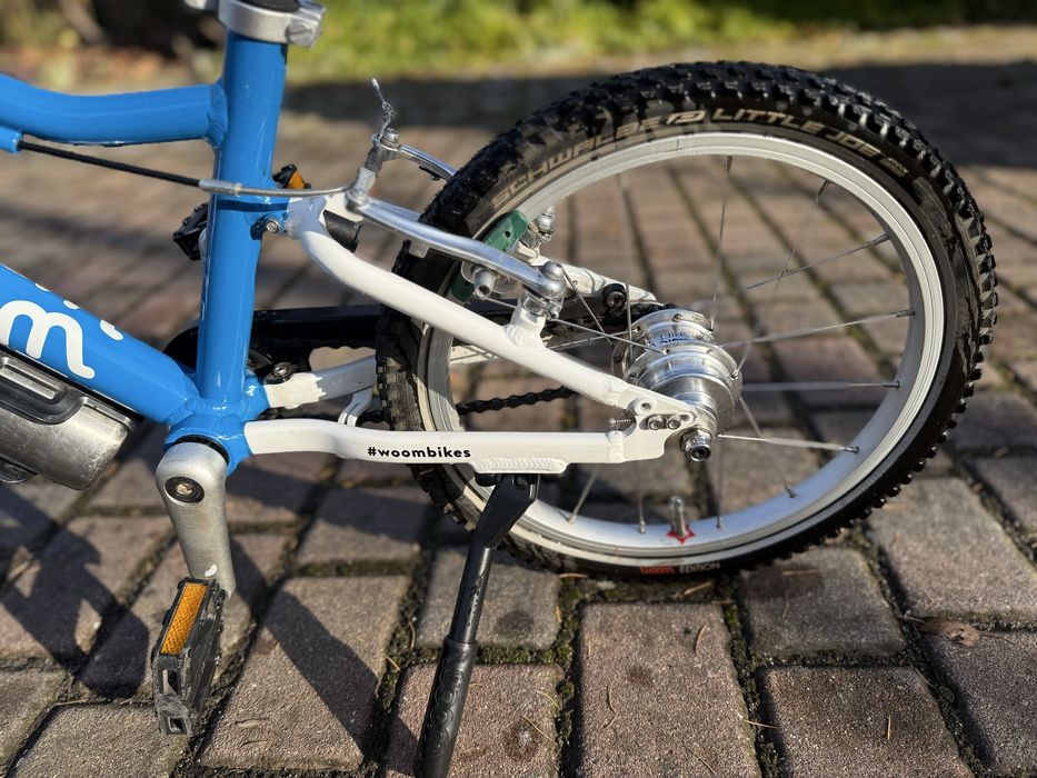 Rower Woom 3 Automagic – niebieski