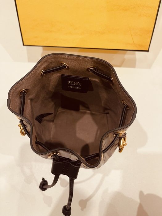 Сумка Fendi Mon Tresor brown leather mini-bag оригинал