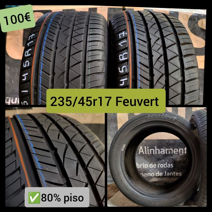 Pneus seminovos 225/45r17  235/45r17 245/45r17