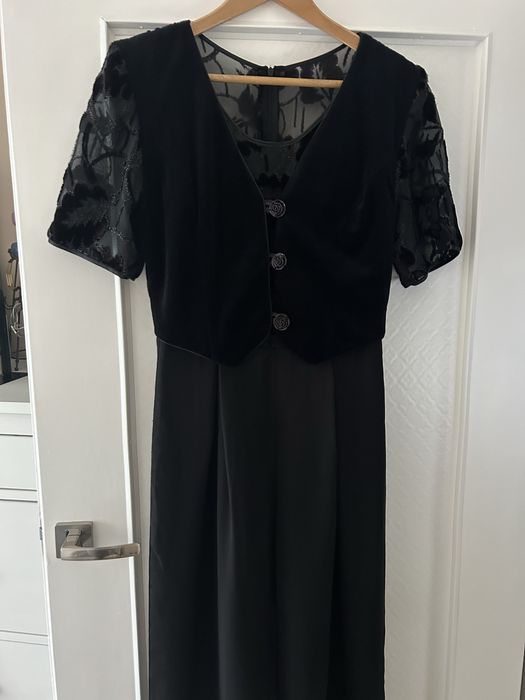 Kombinezon czarny - TWIN, rozm. S