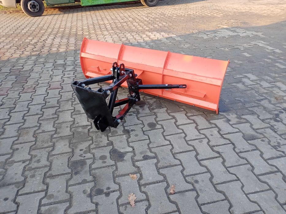 Pług do śniegu z płytą montażową do mini traktorów 150cm roboczej max