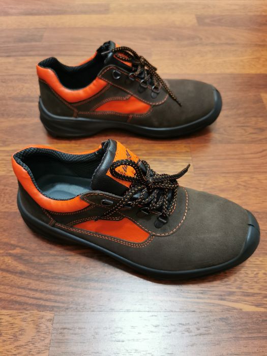 Skórzane Robocze Buty Męskie Łukpol Lekkie Wygodne