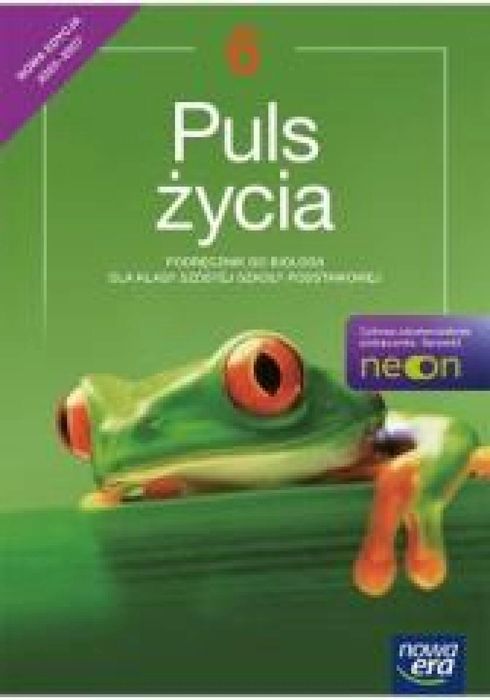 Biologia SP 6 Puls życia Neon podr. Joanna Stawarz Rok wydania: 2025,