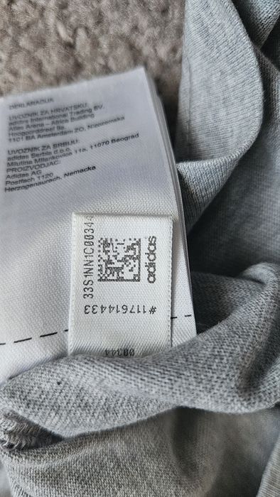 Bawełniany męski t-shirt Adidas rozm. S/M