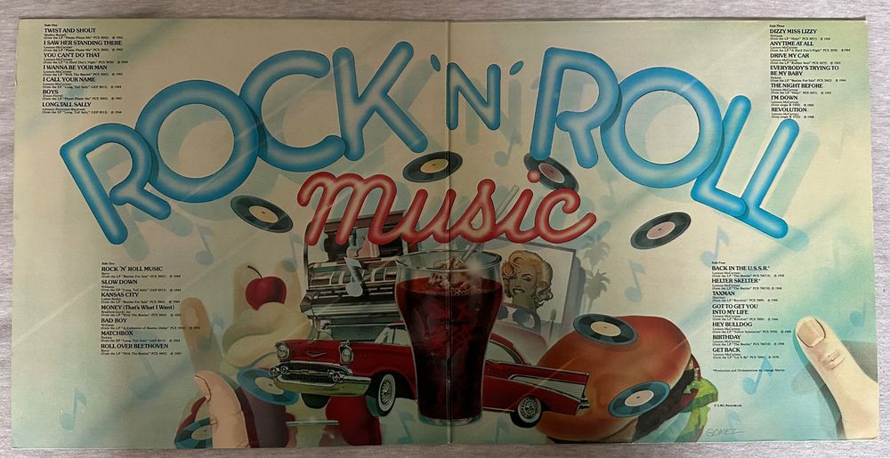 The Beatles - Rock 'n' Roll Music (2LP) | wydanie UK 1976 Parlophone
