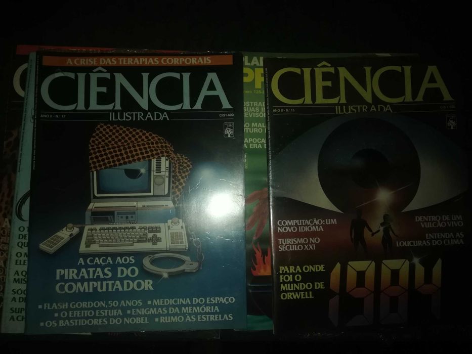 5 revistas de ciência ilustrada ainda no plástico