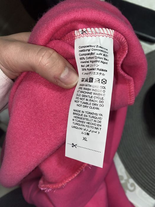 Bluza rozowa ovieplana