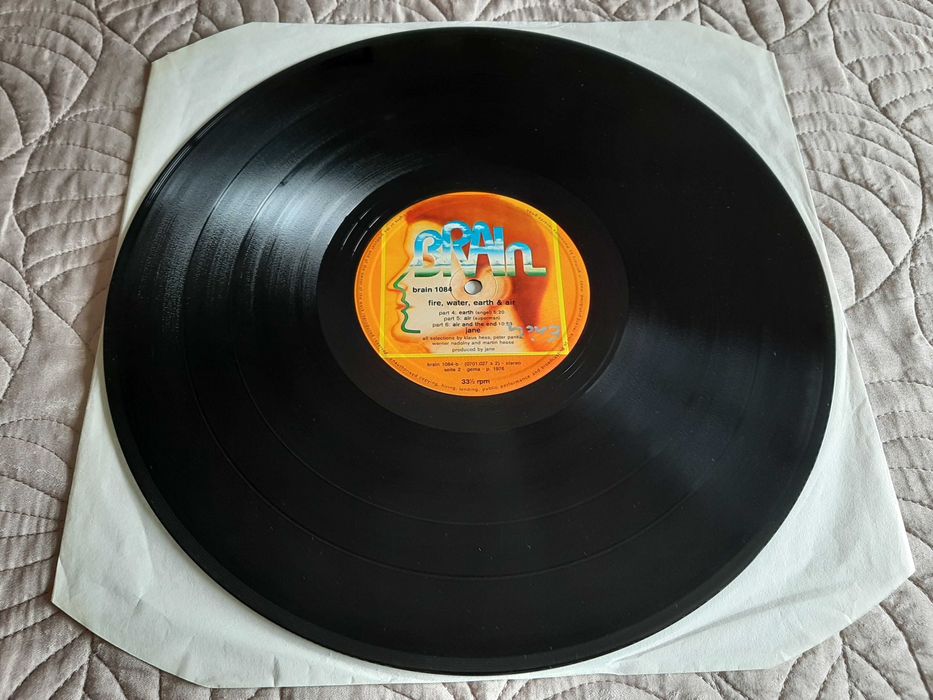 Jane - Fire, Water, Earth & Air - Germany - Vinil LP