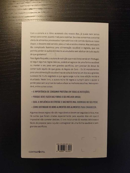 (Env. Incluído) As Regras de Ouro de Ágata Roquette