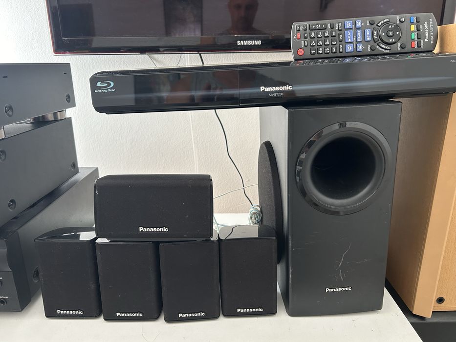 Panasonic Model SA-BT230 блюрей проигрыватель и колонки