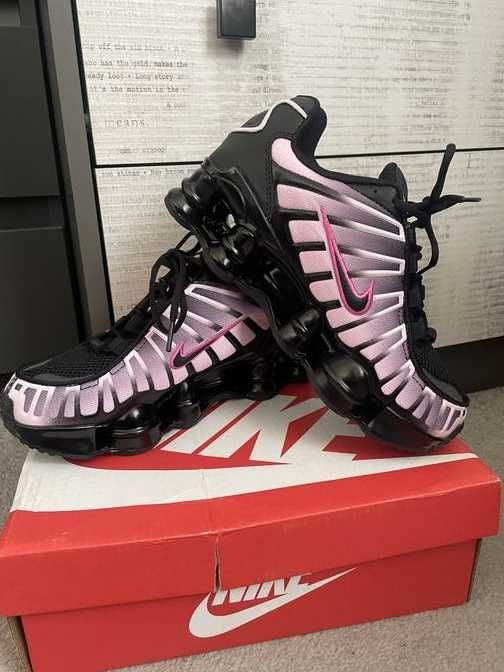 Nike_Shox_TL_czarny_różowy Rozmiar.40