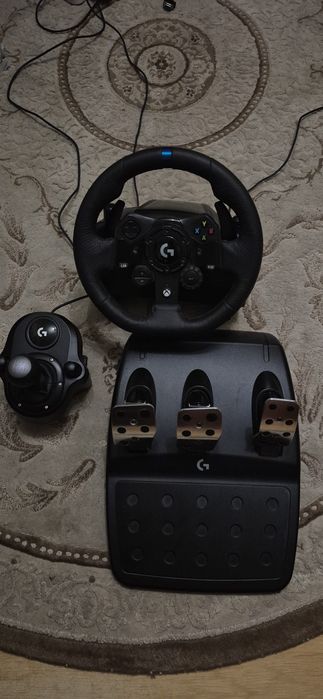LOGITECH G923 + кпп