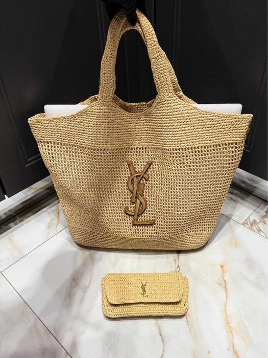 Torebka YSL Icare Raffia