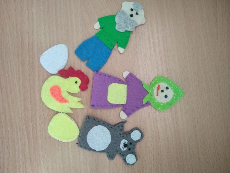 Іграшки з фетру.