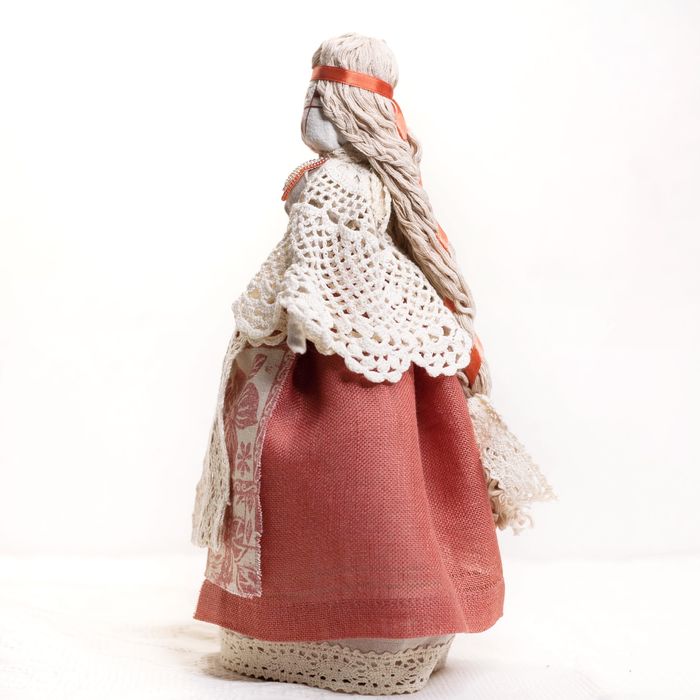 Мереживна Лялька-мотанка "Тепла Ладівниця"