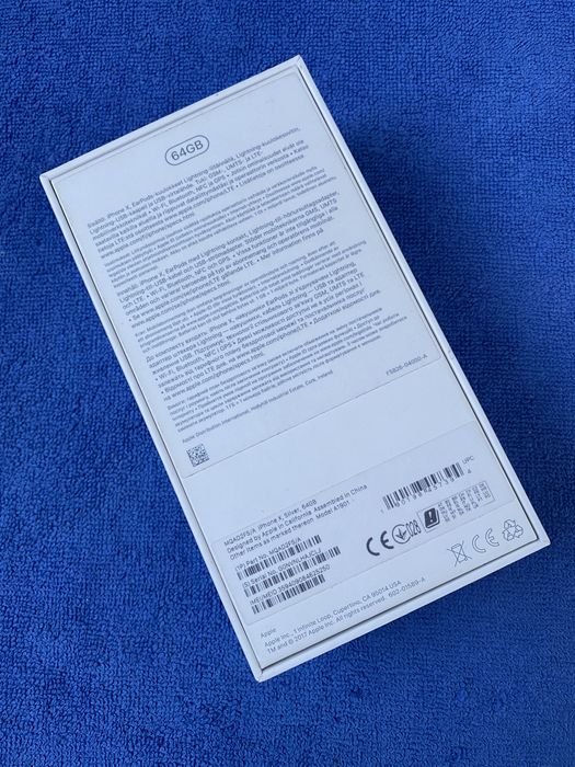 Apple iPhone X 64GB Silver стан НОВОГО