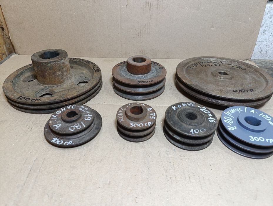 Шків шкіф профіль А, Б, С.