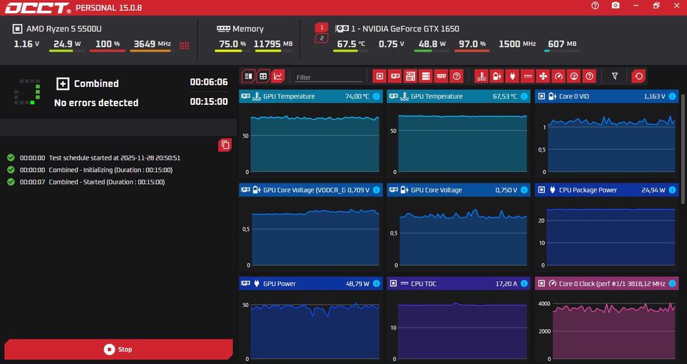 ACER Aspire 7 a715-42g  GTX1650 4gb, 16gb RAM, 512GB SSD Rayzen 5 5500