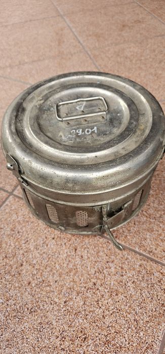 Puszka do sterylizacji pojemnik do dezynfekcji