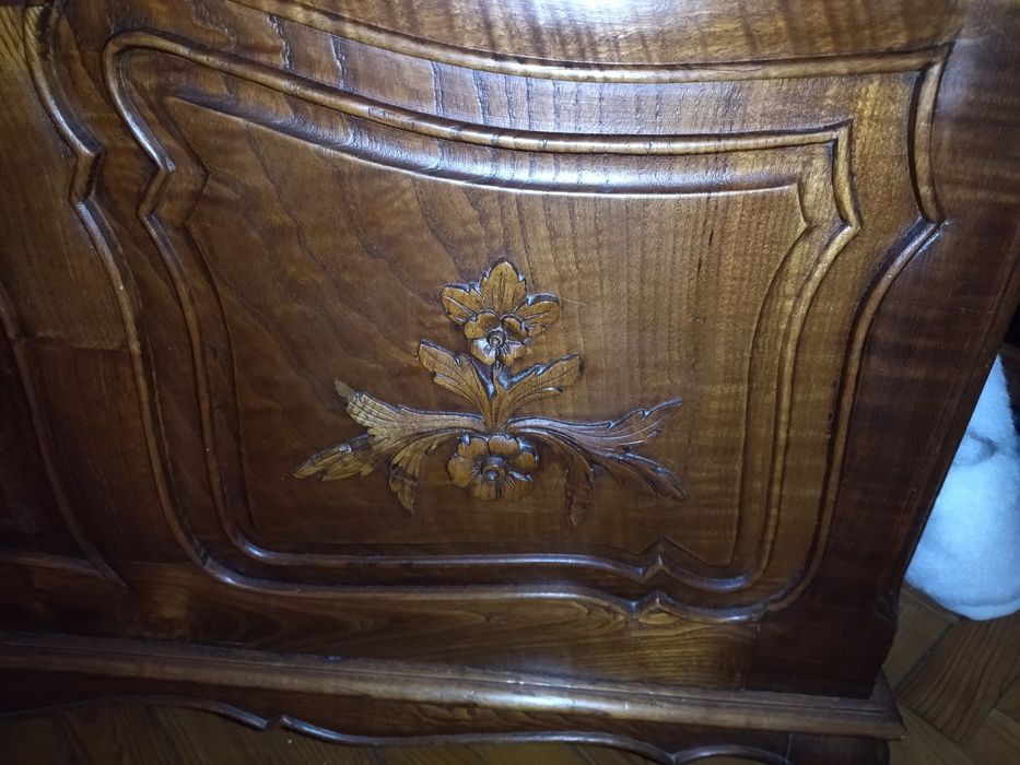 Cama rústica madeira maciça